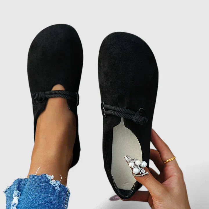 Ballerines femme confort plates bout rond bride élastique chaussures casual été
