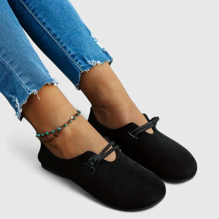 Ballerines femme confort plates bout rond bride élastique chaussures casual été