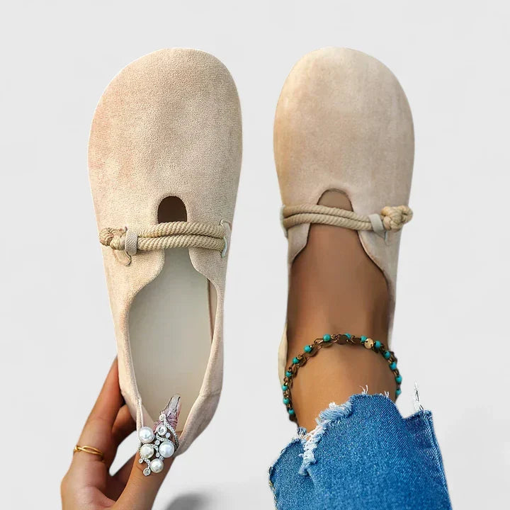 Ballerines femme confort plates bout rond bride élastique chaussures casual été